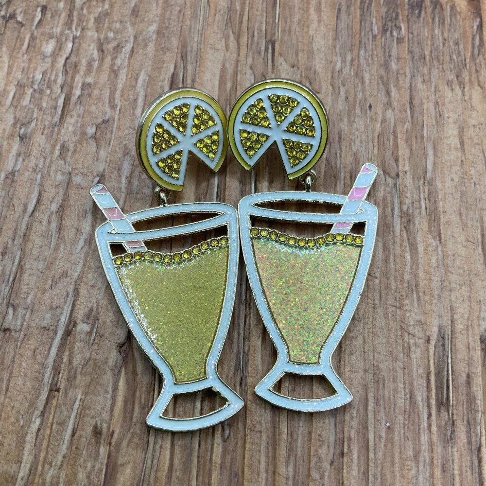 Sugarfix by BaubleBar Simply the Zest Dangling Lemonade Earrings